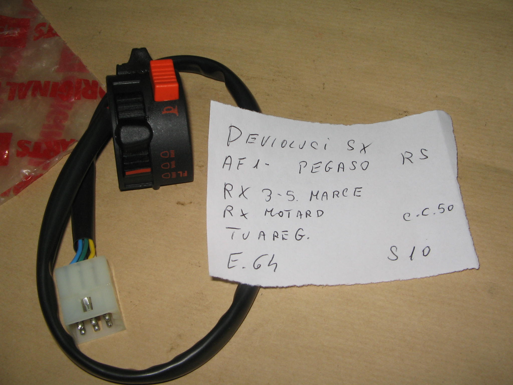 DEVIO LUCI AF1- RX- MOTARD- TUAREG N. 22028
